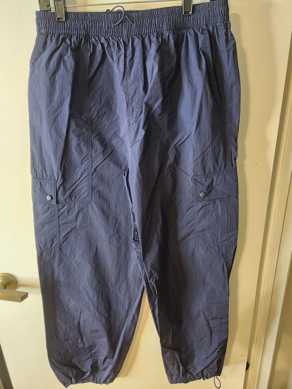 PINK Victoria's Secret Navy Cargo Parachute Pants
